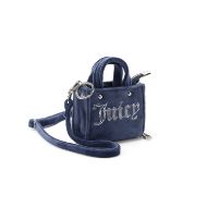 Picture of JUICY COUTURE WOMEN'S IRIS CHARM MICRO SHOPPER BAG GRAY BLUE 2