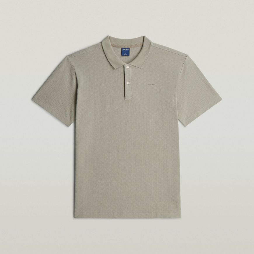 Снимка на G-STAR МЪЖКА БЛУЗА CORE REGULAR JACQUARD POLO В ELEPHANT SKIN