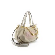 Picture of JUICY COUTURE WOMEN'S TWIG NARRATIVE MEDIUM DOUBLE HANDLE BAG DK MARSHMALLOW 2