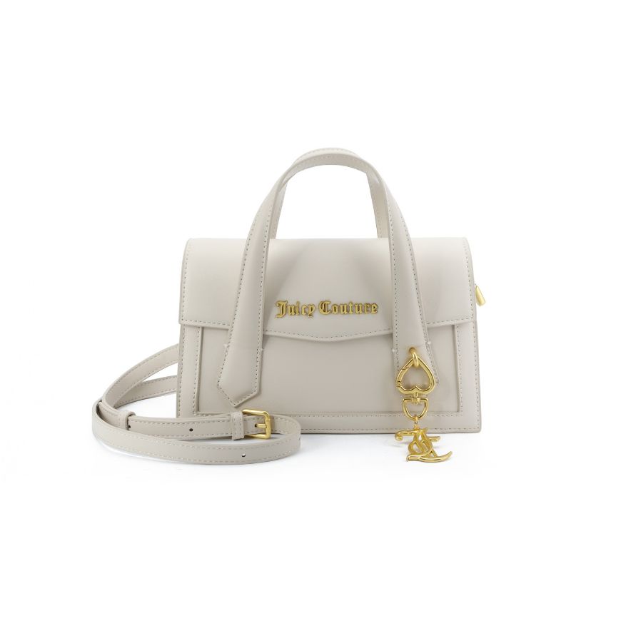 Picture of JUICY COUTURE WOMEN'S LILY SMALL DOUBLE HANDLE WITH FLAP CREAM