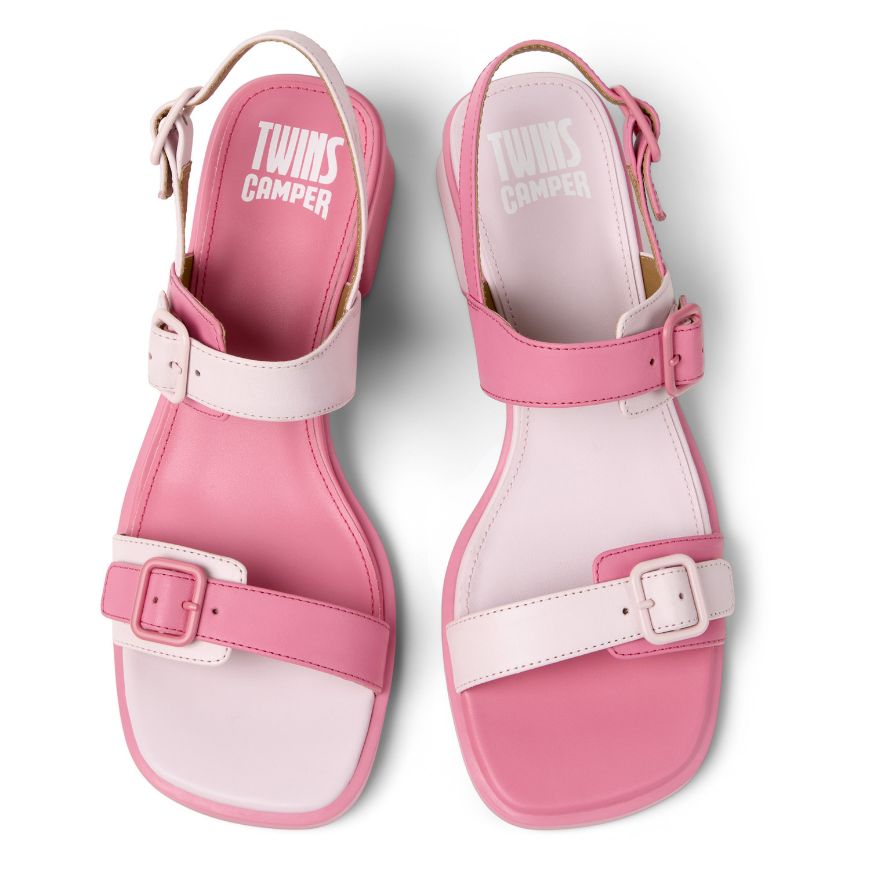 Снимка на CAMPER ДАМСКИ САНДАЛИ KORA TWINS С КАИШКА В РОЗОВО