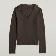 Снимка на G-STAR ДАМСКИ ТОП SOFT SCULPT SLIM T В ASFALT 5