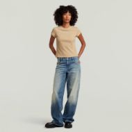 Снимка на G-STAR ДАМСКИ ТОП STRUCTURED BABY TOP В CREAM 5