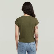 Снимка на G-STAR ДАМСКИ ТОП STRUCTURED BABY TOP В SHADOW OLIVE 2