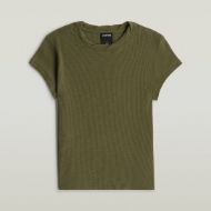 Снимка на G-STAR ДАМСКИ ТОП STRUCTURED BABY TOP В SHADOW OLIVE 6