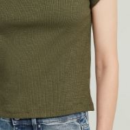 Снимка на G-STAR ДАМСКИ ТОП STRUCTURED BABY TOP В SHADOW OLIVE 3