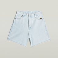 Снимка на G-STAR ДАМСКИ БЕРМУДИ JETT HIGH SHORTS CLEAN EDGE В BEACHED FADED BLUE GALENA 6