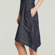 Снимка на G-STAR ДАМСКА РОКЛЯ SHORT FLARE DRESS В RINSED 4
