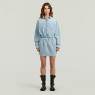 Снимка на G-STAR ДАМСКА РОКЛЯ FLUID UTILITY DRESS В VINTAGE SMITHSONITE 4