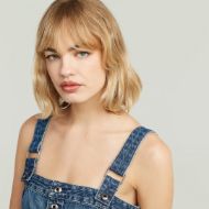 Снимка на G-STAR ДАМСКА РОКЛЯ BUSTIER DRESS DETACHABLE STRAPS FADED BLUE GLACIER 4