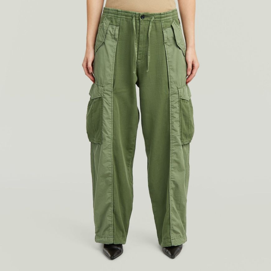 Снимка на G-STAR ДАМСКИ ПАНТАЛОН FABRIC MIX CARGO FOUR LEAF CLOVER GD