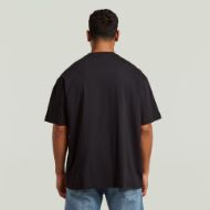 Picture of G-STAR MEN'S COORD GR RELAXED T-SHIRT IN DK BLACK 2