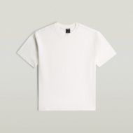 Picture of G-STAR MEN'S SLUB RELAXED T-SHIRT IN MILK 6