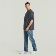Picture of G-STAR MEN'S SLUB RELAXED T-SHIRT IN PETROL 5