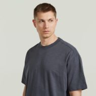 Picture of G-STAR MEN'S SLUB RELAXED T-SHIRT IN PETROL 3