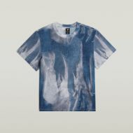 Снимка на G-STAR ДАМСКИ ТОП DENIM PRINT TOP DENIM FLAME AOP 6