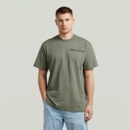 Picture of G-STAR MEN'S DISTRESSED ZIP POCKET T-SHIRT IN ORPHUS 1