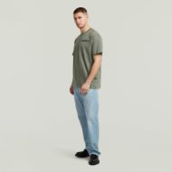 Picture of G-STAR MEN'S DISTRESSED ZIP POCKET T-SHIRT IN ORPHUS 5