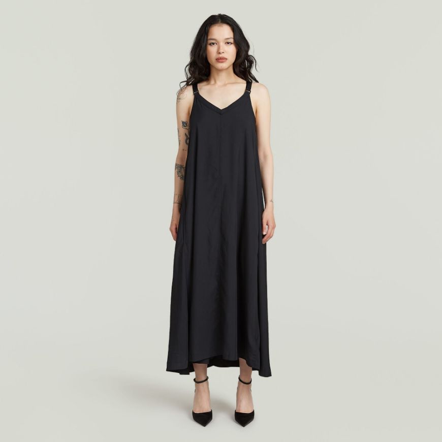 Снимка на G-STAR ДАМСКА РОКЛЯ SLIP DRESS В DK BLACK