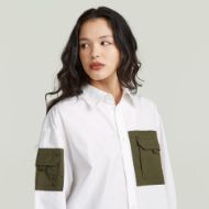Снимка на G-STAR ДАМСКА РИЗА MULTIPOCKET SHIRT В WHITE 3