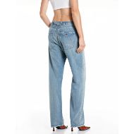 Picture of REPLAY WOMEN'S HALIA RELAXED FIT JEANS 12.5 OZ COTTON LYOCELL INDIGO IN LIGHT BLUE 3