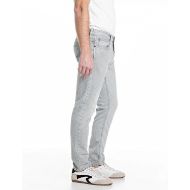 Picture of REPLAY MEN'S WILLBI REGULAR FIT JEANS 11 OZ COTTON GREY IN LIGHT GREY 2