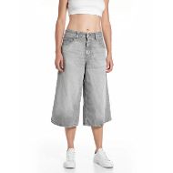 Снимка на REPLAY ДАМСКИ ДЕНИМ VIVYETTE WIDE FIT 12.OZ RECYCLED BLACK COTTON В СВЕТЛОСИВ 1