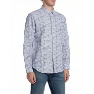 Снимка на REPLAY МЪЖКА РИЗА FLORAL AND STRIPE PRINT LINEN/COTTON SHIRT В БЯЛО/СВЕТЛОСИНЬО 1