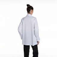 Снимка на REPLAY ДАМСКА РИЗА COMFORT STRETCH POPLIN SHIRT WITH LACE ON SLEEVES В БЯЛ 2
