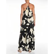 Снимка на REPLAY ДАМСКА РОКЛЯ LONG LIGHT VICOSE WITH FLORAL PRINTS В БЯЛО/ЧЕРНО 2