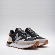 Picture of REPLAY MEN'S DEAN CIRCUS SNEAKERS IN BEIGE BLACK 2