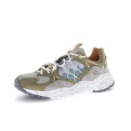 Снимка на FLOWER MOUNTAIN МЪЖКИ ОБУВКИ YAMABUSHI UNI SUEDE AND TECHNICAL FABRIC SNEAKERS - RIPSTOP GREY-LIGHT 3
