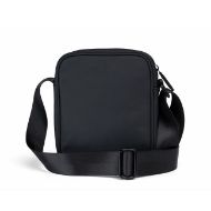 Picture of REPLAY MEN'S RUBBER PU SQUARE-SHAPED BAG IN BLACK 3