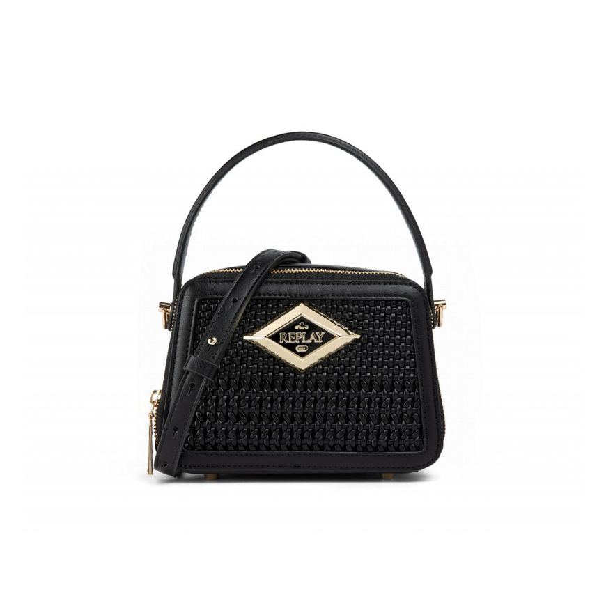 Picture of REPLAY WOMEN'S INTERLACE CROSSBODY BAG WITH SHOULDER STRAP