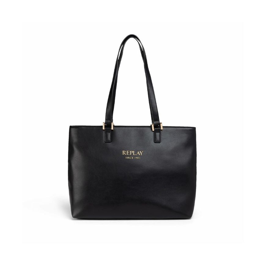 Снимка на REPLAY ДАМСКА ЧАНТА SHOPPER BAG WITH LOGO В ЧЕРНО