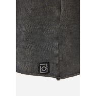 Picture of DIRTY LAUNDRY MEN'S SLUB TANK TOP WITH RAW EDGES IN VINTAGE BLACK 6