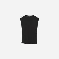 Picture of DIRTY LAUNDRY MEN'S SLUB TANK TOP WITH RAW EDGES IN BLACK 6