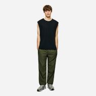 Picture of DIRTY LAUNDRY MEN'S SLUB TANK TOP WITH RAW EDGES IN BLACK 5