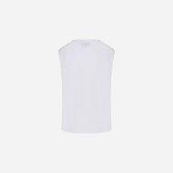 Picture of DIRTY LAUNDRY MEN'S SLUB TANK TOP WITH RAW EDGES IN WHITE 7