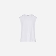 Picture of DIRTY LAUNDRY MEN'S SLUB TANK TOP WITH RAW EDGES IN WHITE 6