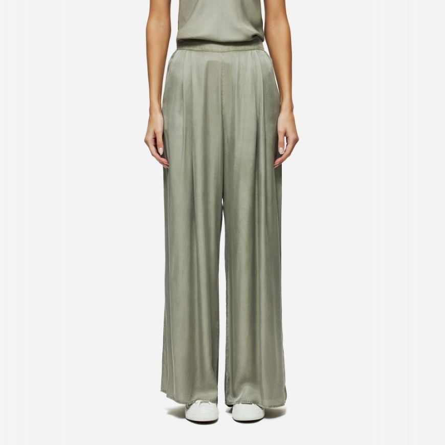 Picture of DIRTY LAUNDRY WOMEN'S WIDE LEG PLEATED PANTS IN VINTAGE GREIGE