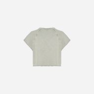 Picture of DIRTY LAUNDRY WOMEN'S CROPPED SLUB T-SHIRT IN VINTAGE GREIGE 8