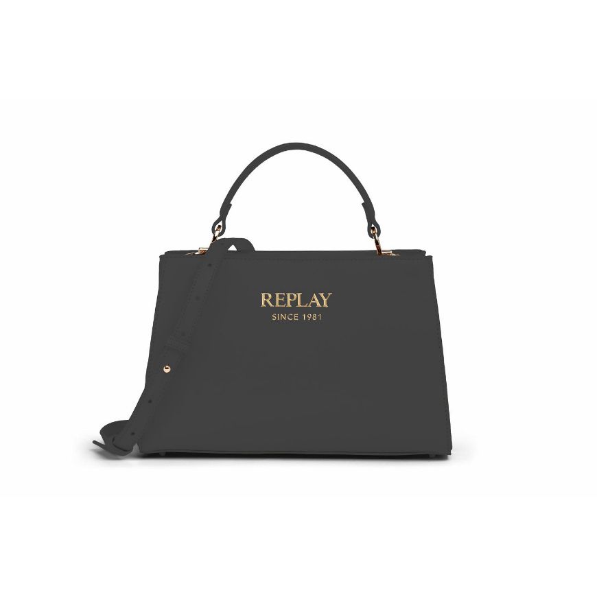 Снимка на REPLAY ДАМСКА ЧАНТА PLAIN PU TOTE BAG В ЧЕРНО