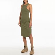 Снимка на REPLAY ДАМСКА РОКЛЯ STRETCH RIB MIDI DRESS В СВЕТЛОЗЕЛЕНО 1