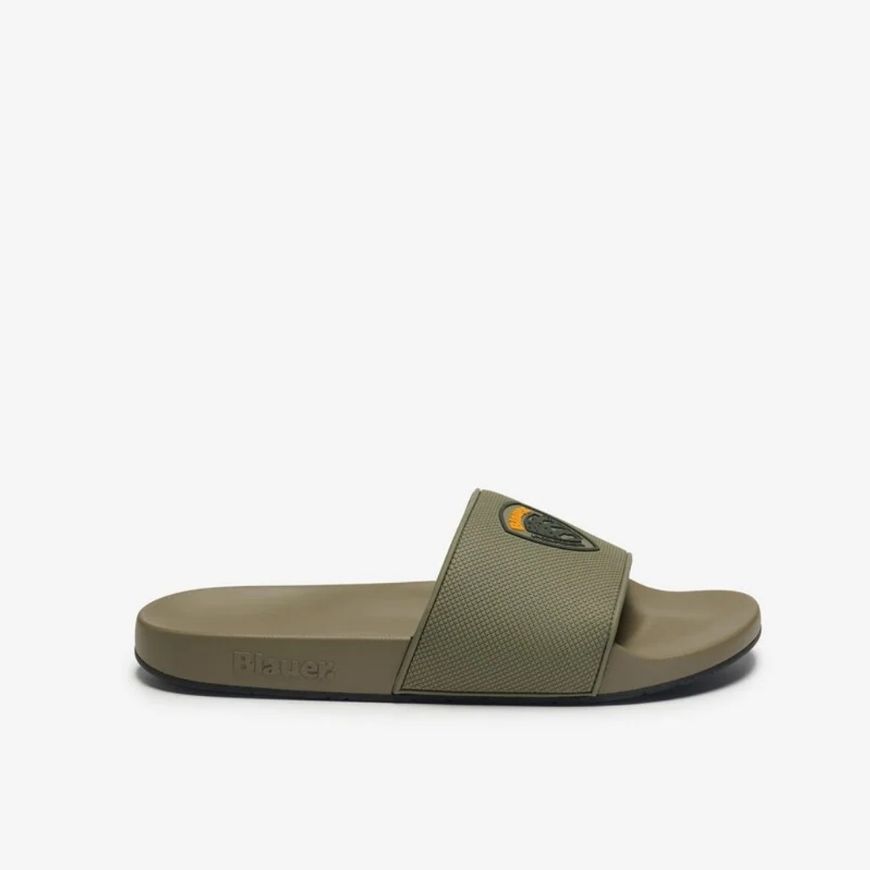 Picture of BLAUER MEN'S BEACH SLIPPER S6JASPER05.PUC MILITARY GREEN