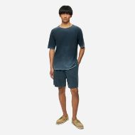 Picture of DIRTY LAUNDRY MEN'S THE RAGLAN SLUB T-SHIRT IN SHADOW BLUE 4
