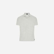 Picture of DIRTY LAUNDRY MEN'S TERRY TOWEL T-SHIRT IN VINTAGE GREIGE 1