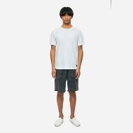 Picture of DIRTY LAUNDRY MEN'S RAW EDGES SWEATBERMUDA IN VINTAGE BLACK 4