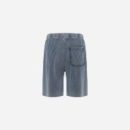 Picture of DIRTY LAUNDRY MEN'S RAW EDGES SWEATBERMUDA IN SHADOW BLUE 7