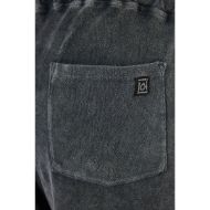 Picture of DIRTY LAUNDRY MEN'S TERRY TOWEL SWEATBERMUDA IN VINTAGE GREY 3
